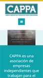Mobile Screenshot of cappaaudiovisual.com